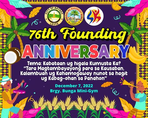 Founding in Tagalog.